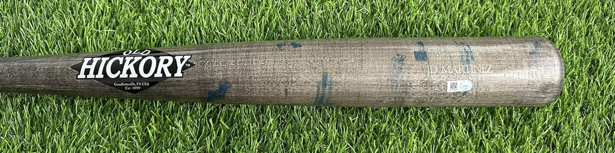 JD Martinez Boston Red Sox Game Used Bat Career HR’s 273 274 MLB Auth 