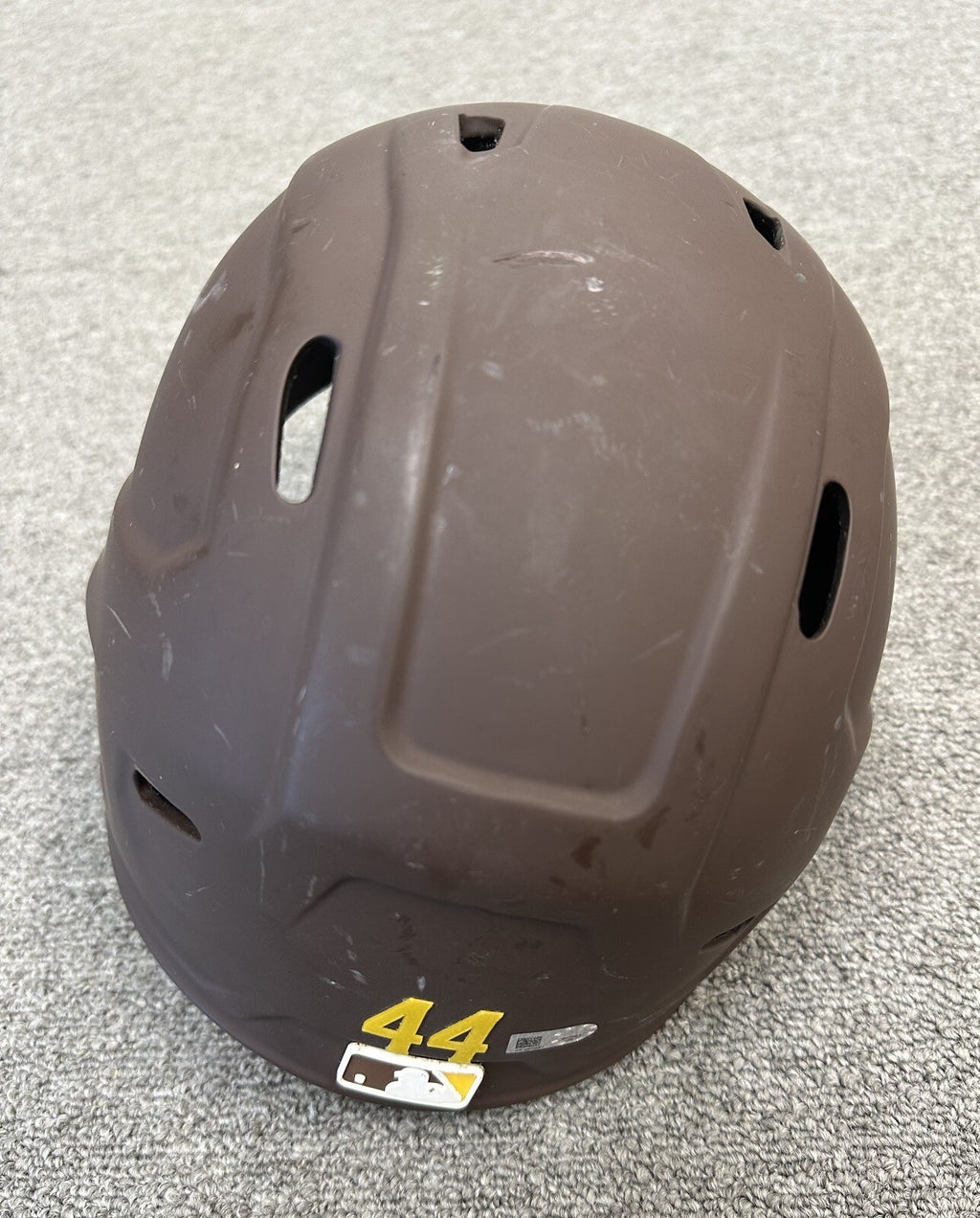 Joe Musgrove San Diego Padres Game Used Worn Helmet 2021 MLB Auth “Final Helmet”