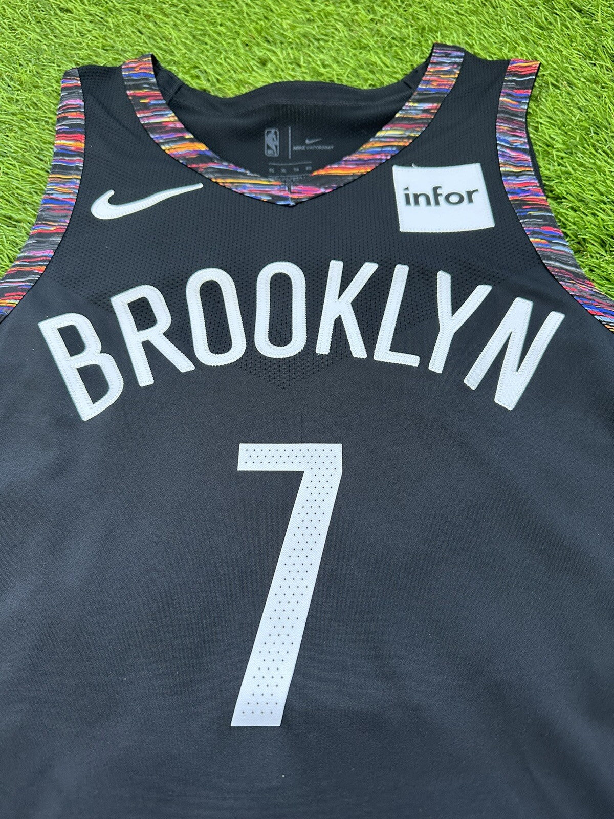 Kevin Durant Brooklyn Nets Player Issued “City Edition” Jersey Fanatics LOA