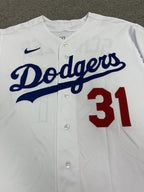 Max Scherzer Los Angeles Dodgers Team Issued Jersey 2022 MLB Auth