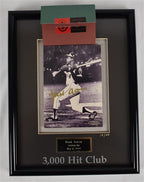 Hank Aaron Autographed Limited Edition Framed Display UDA LOA # 19/50 Signed