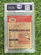 Vladimir Guerrero Jr. Signed Topps 2019 Rookie #179 PSA/DNA 10 Auto