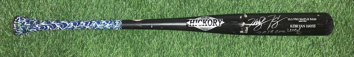 Ke’Bryan Hayes Pittsburgh Pirates Game Used Bat “Top Prospect” Hayes LOA