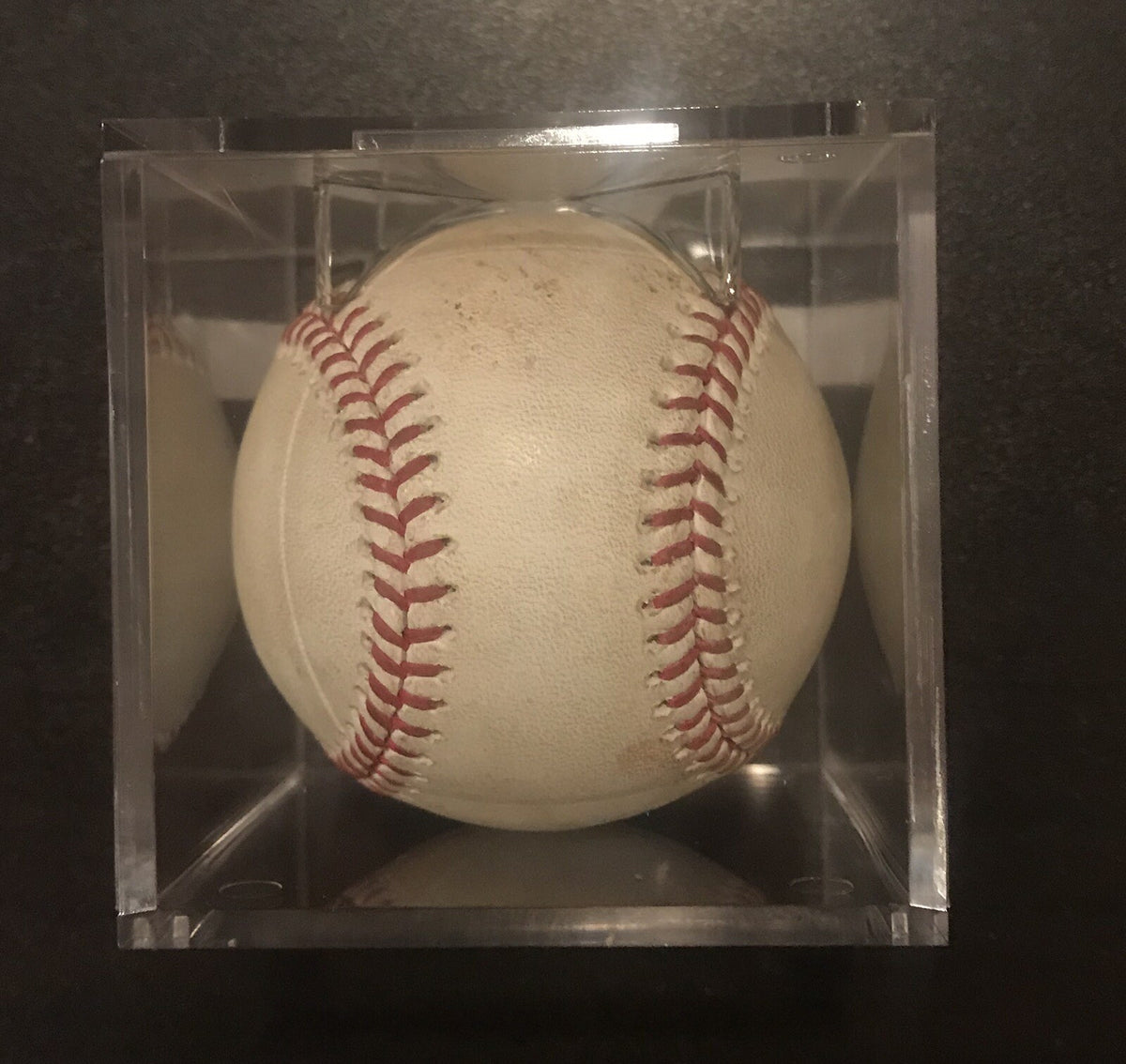 Luis Castillo Cincinnati Reds Game Used Baseball Final Strikeout 2017 MLB Auth