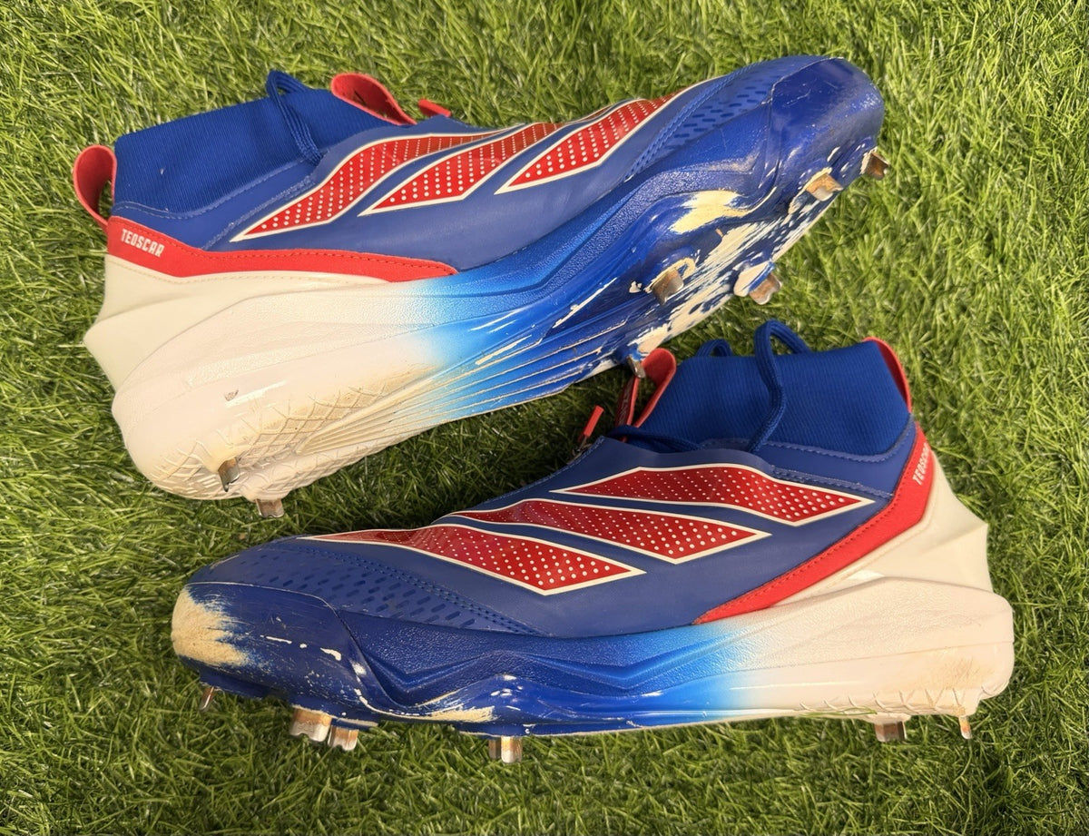Teoscar Hernandez Dodgers Game Used Cleats 2025 Wild Card 2 HR’s GUG LOA Matched