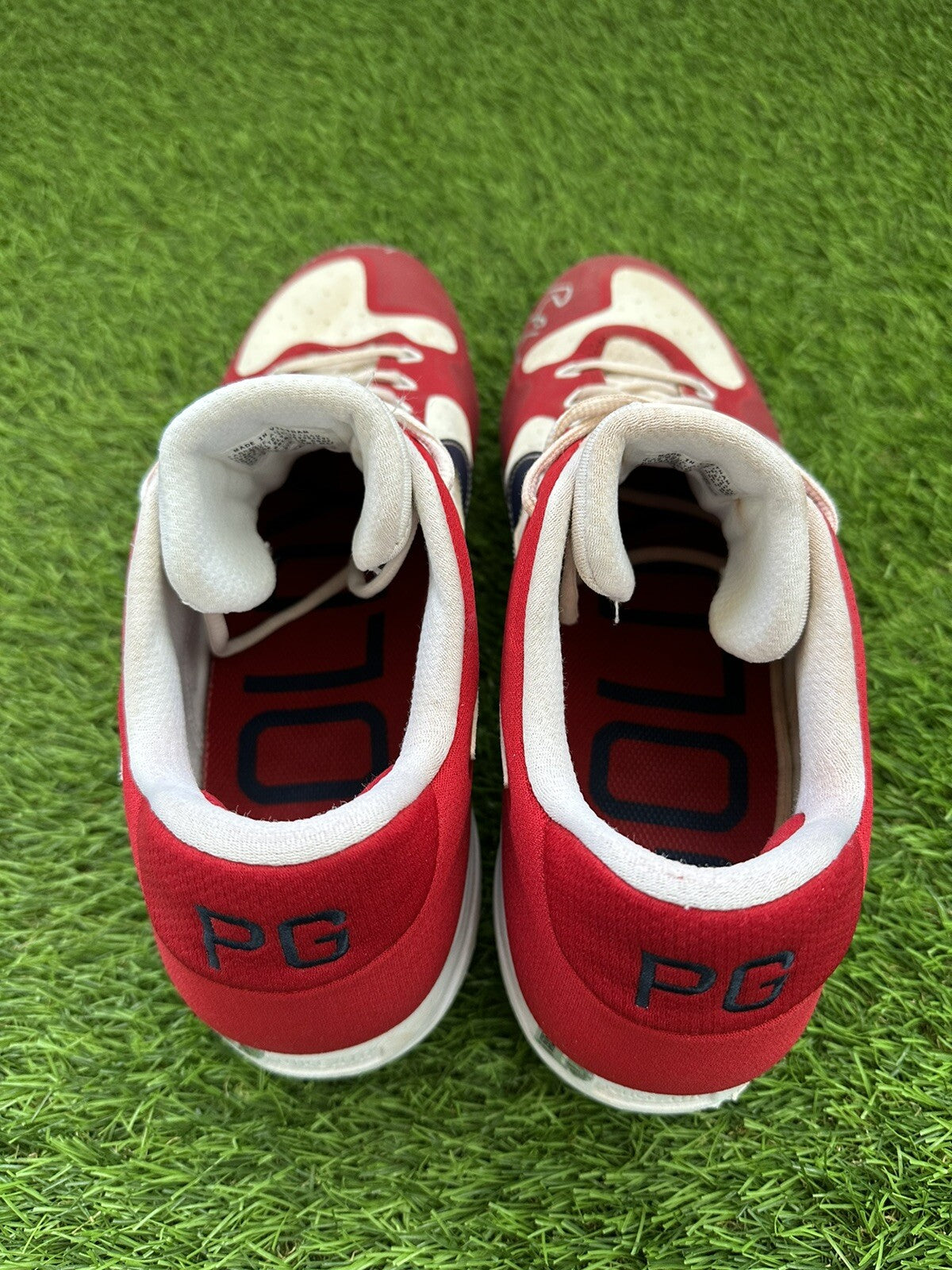 Paul Goldschmidt St. Louis Cardinals Game Used Cleats Signed MLB Auth LOA 2019