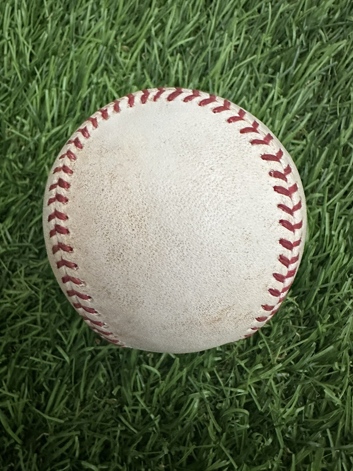 Mike Trout LA Angels Game Used Baseball 4/15/2014 1st AL MVP Hit #418 MLB Auth