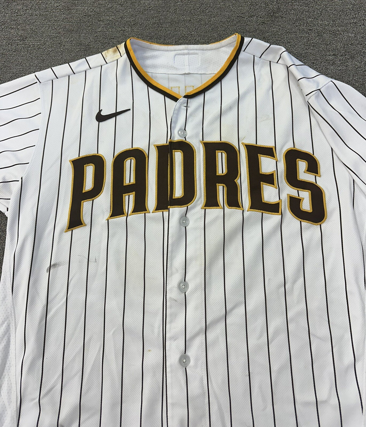 Manny Machado San Diego Padres Game Used Worn Jersey 6 Total HR’s MLB Auth 2022