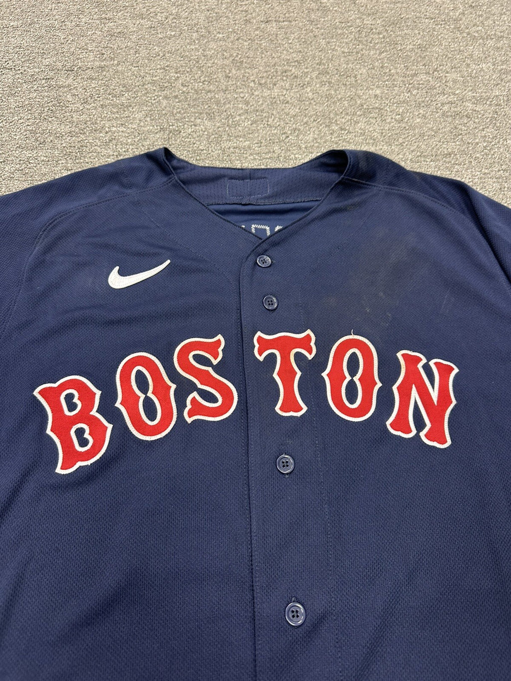 Rafael Devers Boston Red Sox Game Used Worn Jersey 2022 MLB Auth