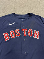 Rafael Devers Boston Red Sox Game Used Worn Jersey 2022 MLB Auth