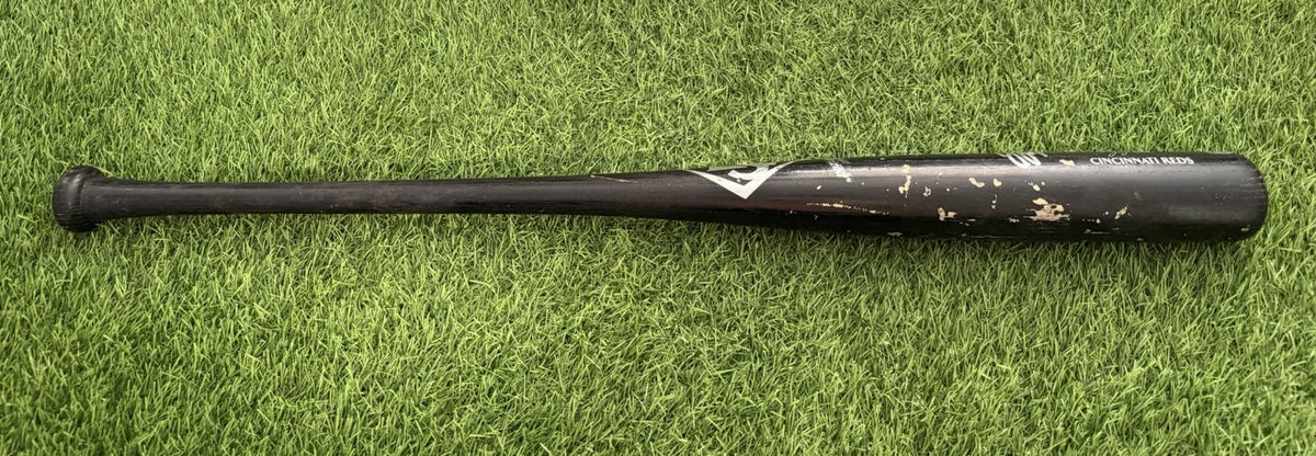 Joey Votto Cincinnati Reds Game Used Bat Signed 2020 Matched GUG LOA 2 Hits