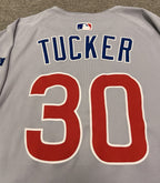Kyle Tucker Chicago Cubs Game Used Jersey 2025 5 Home Runs & Postseason MLB Auth