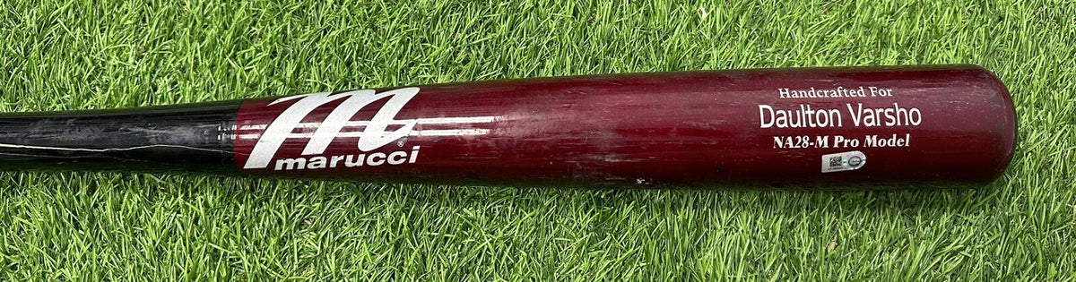 Daulton Varsho Toronto Blue Jays Game Used Bat 2023 MLB Auth  Single