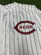 Joey Votto Cincinnati Reds Game Issued Jersey 1919 Throwback MLB Auth Signed