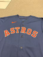 Jose Abreu Houston Astros Team Issued Jersey 2023 MLB Auth LOA Size 46