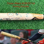 Ozzie Albies Atlanta Braves Game Used Acuna Bat 2023 Double Uncracked Signed