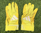Junior Caminero Game-Used & Signed Neon  Green Batting Gloves – 2026 GUG LOA
