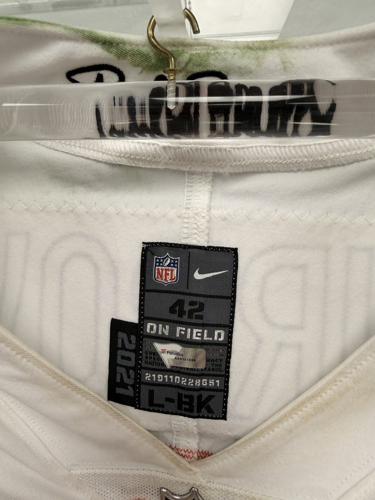 Joe Burrow Bengals Game-Used Jersey — Signed 2021 - Fanatics LOA Matched