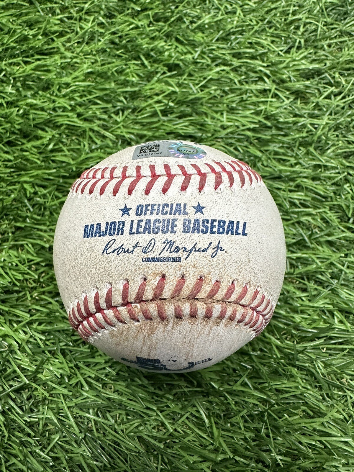 Mike Trout Game Used Baseball 2022 Season Career Hit 1454 Logo Ball MLB Auth