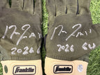 Jose Ramirez Cleveland Game Used Camo Batting Gloves Signed GUG LOA Matched 2026