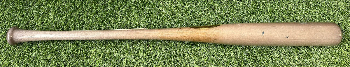 Andres Gimenez Cleveland Guardians Game Used Bat 2023 Double MLB Auth Signed