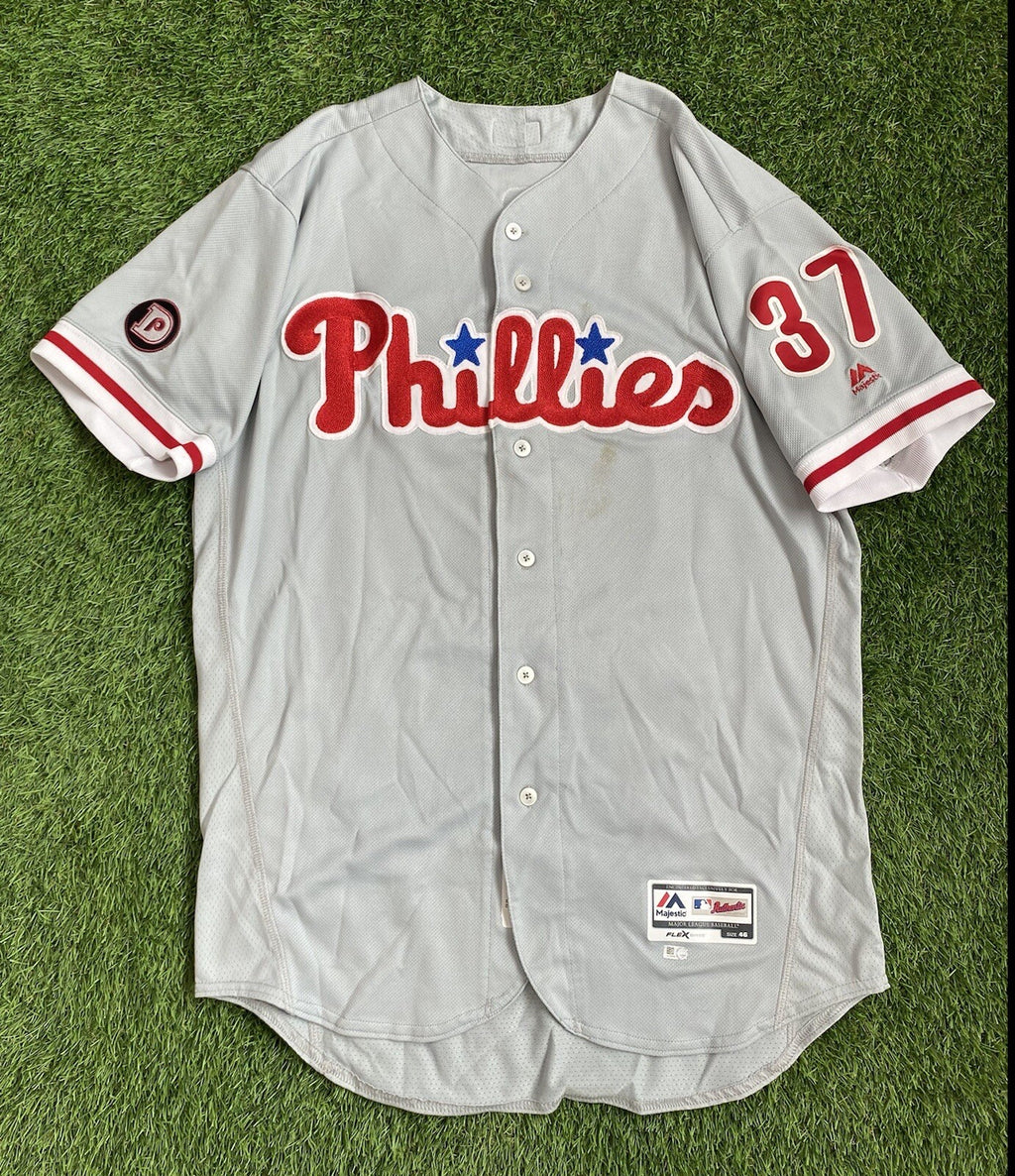Odubel Herrera Philadelphia Phillies Game Used Worn Jersey 2017 MLB Auth