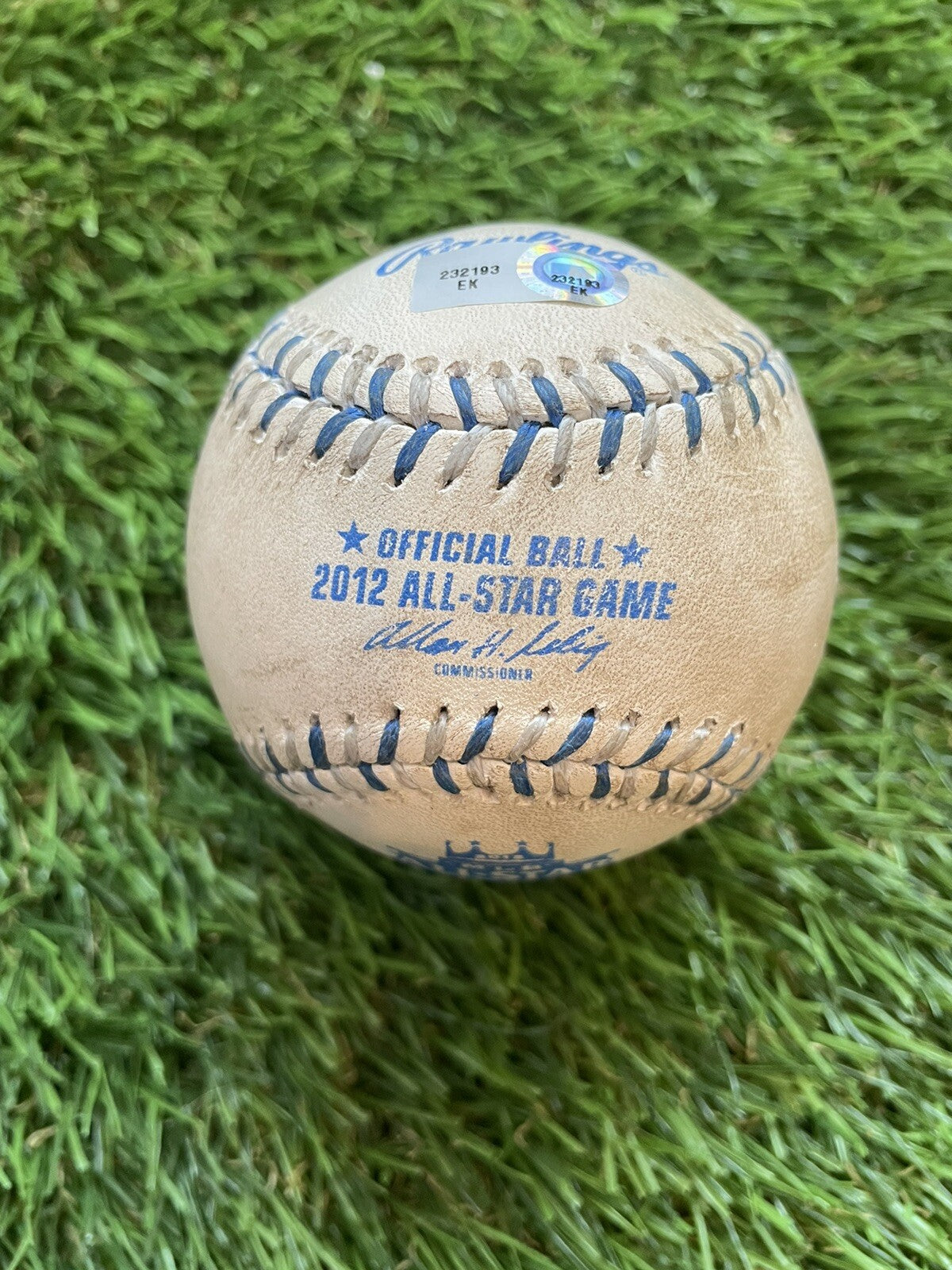 Mike Trout Game Used Baseball “1st Career ASG” Signed MLB Auth JSA Auth Auto