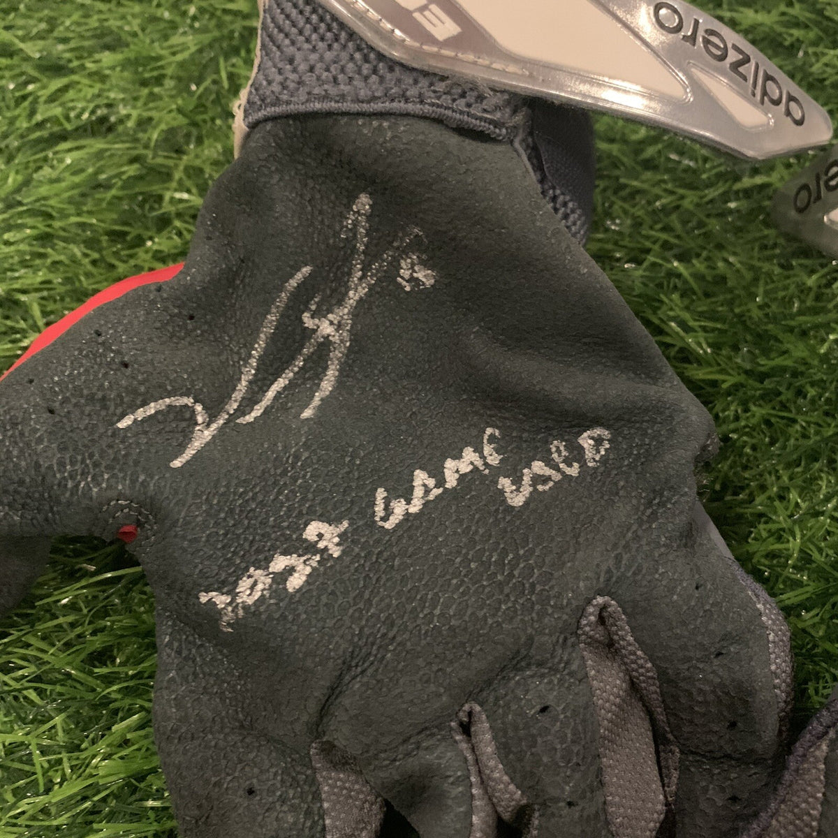 Victor Robles Washington Nationals Game Used Batting Gloves Signed LOA