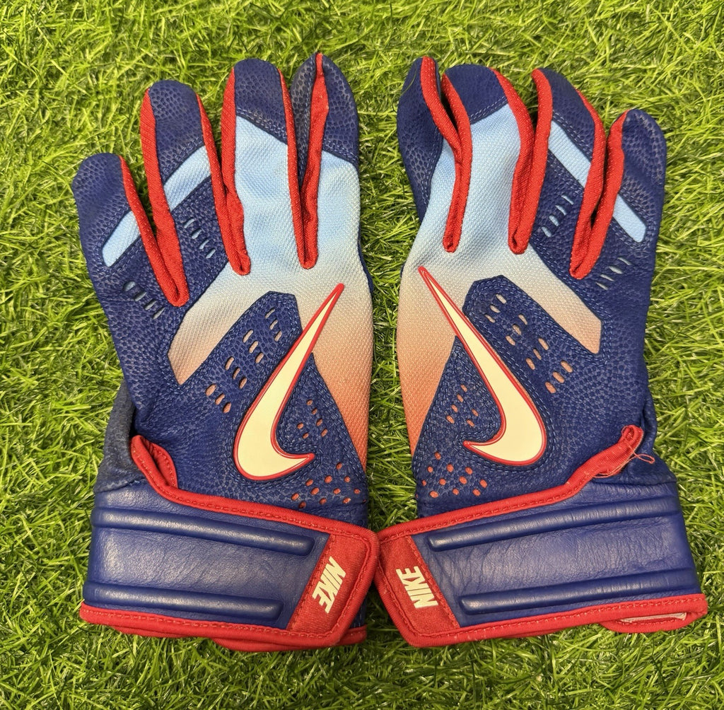 George Springer Toronto Blue Jays Game Used Worn Batting Gloves 2023 GUG LOA