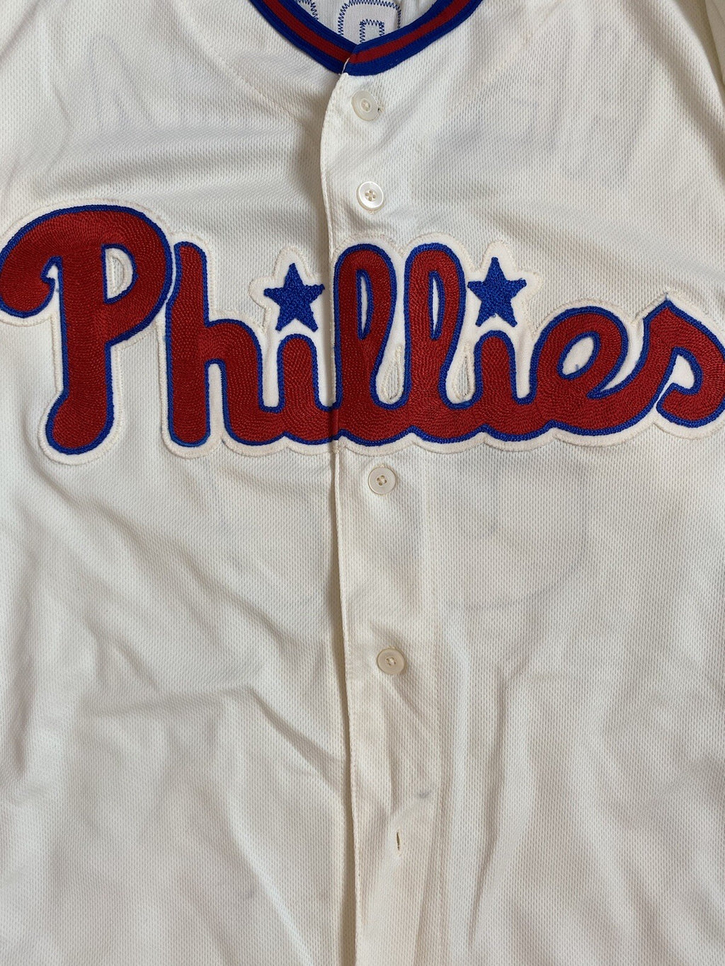 Odubel Herrera Philadelphia Phillies Game Used Worn Jersey 2 Hits MLB Auth