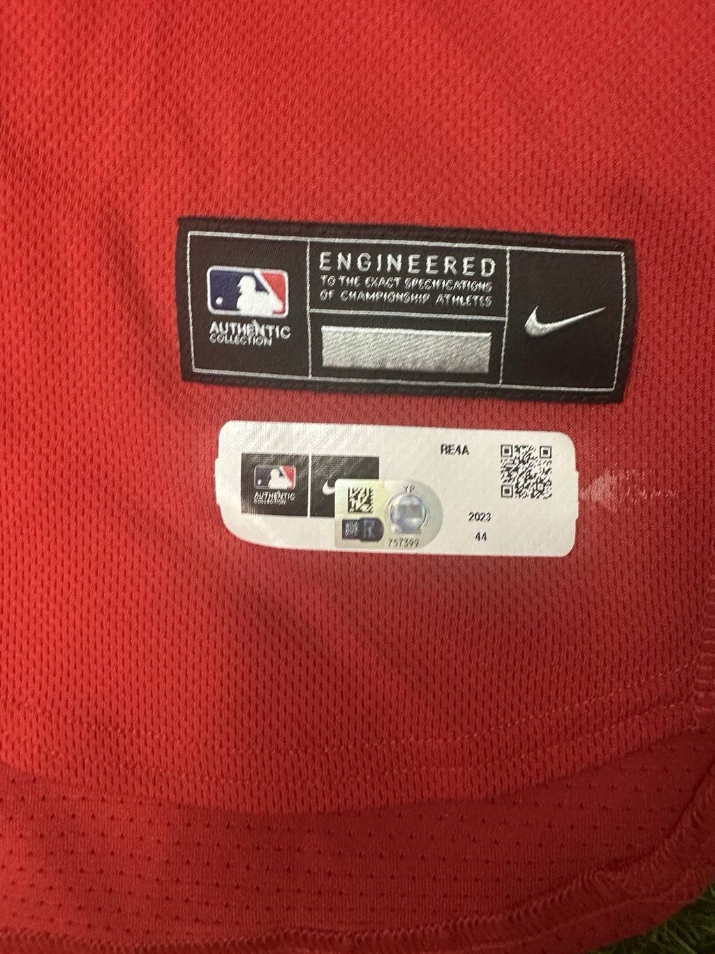 Andrew Abbot Cincinnati Reds Game Used Worn Jersey 2023 Rookie Season 2 Wins MLB