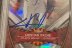Cristian Pache Atlanta Braves 2019 Bowman Chrome AFL-CP Auto PSA 10