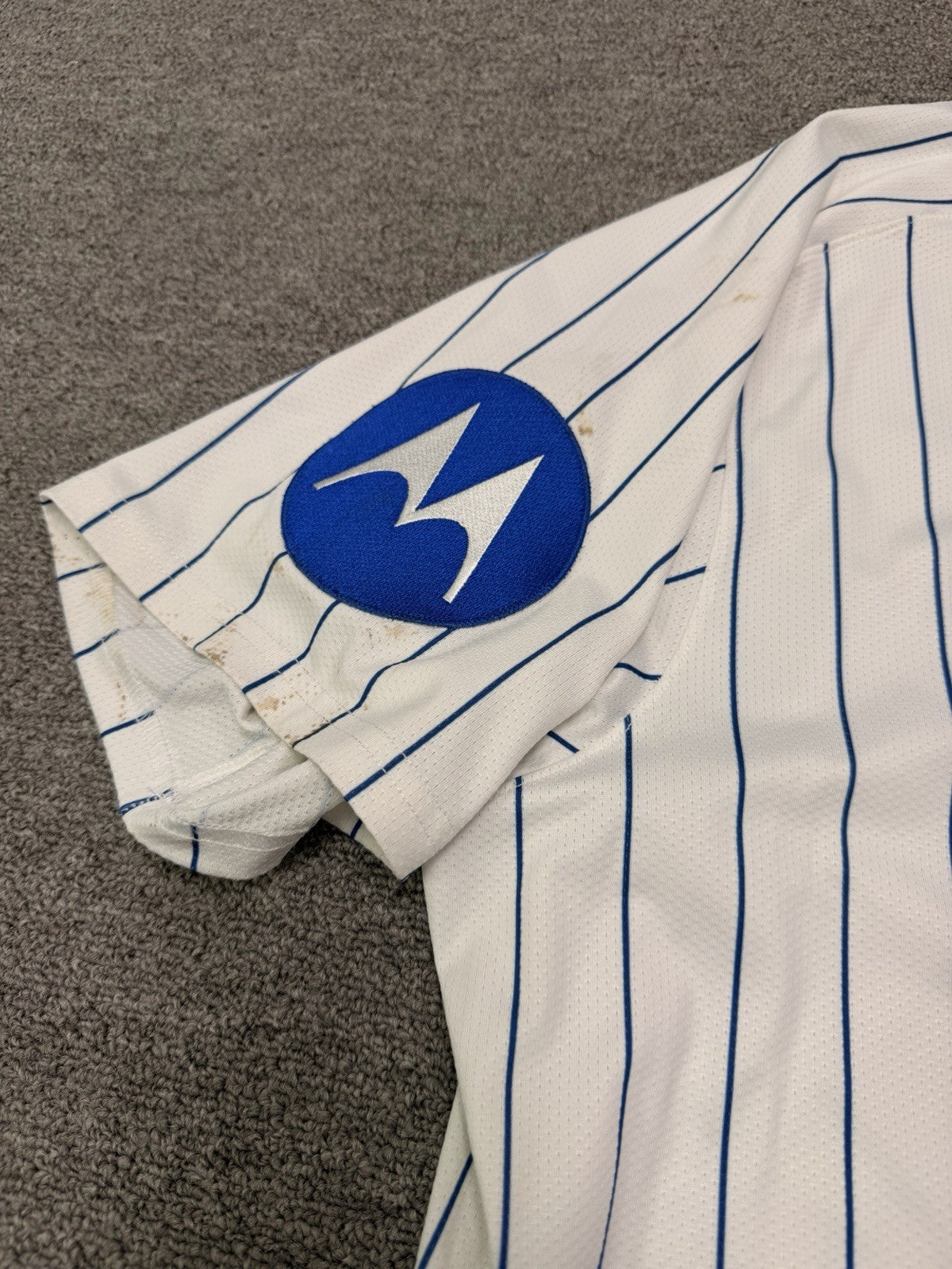 Owen Caissie Chicago Cubs Game Used Jersey Worn for 1st Career HR & HIT MLB Auth