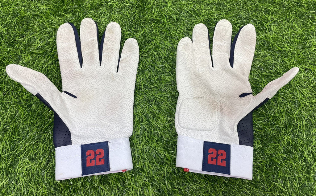 Joc Pederson Atlanta Braves Game Used Worn Batting Gloves “2021 World Series”