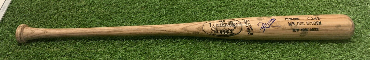 Dwight Gooden New York Mets Signed Professional Model Bat 1992