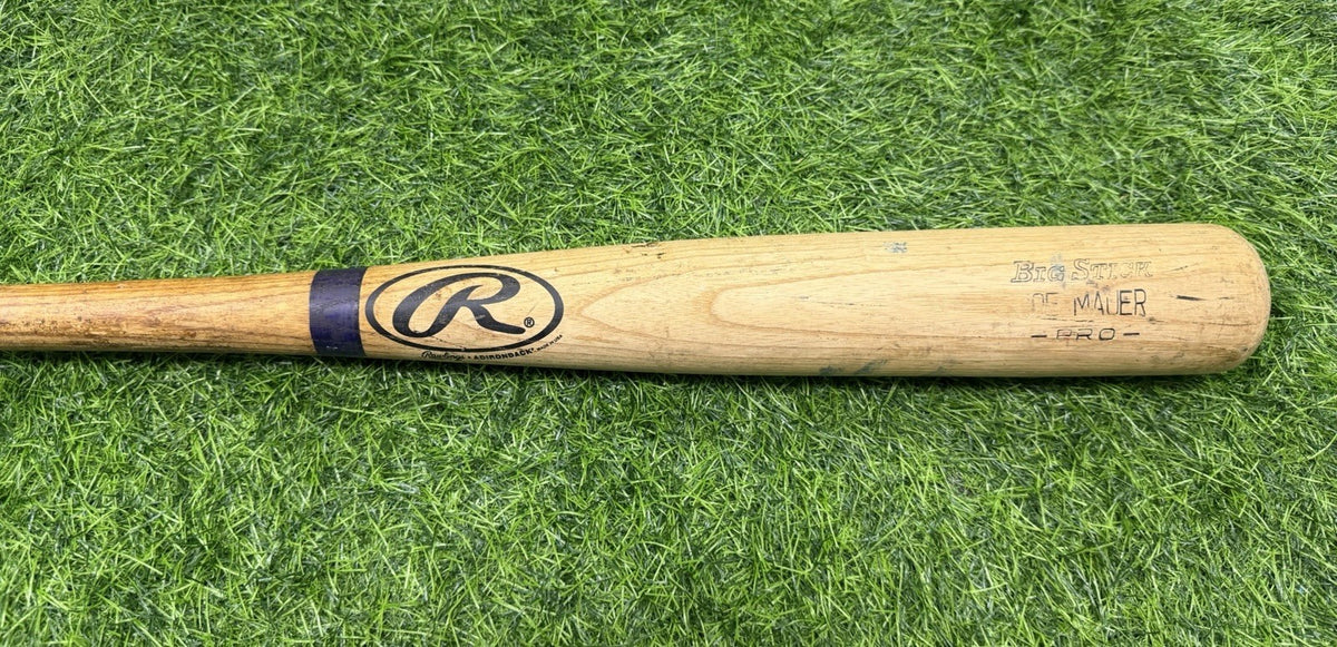 Joe Mauer Minnesota Twins Game Used Bat 2005 PSA/DNA GU 9.5 2nd Season