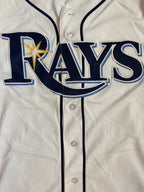CJ Cron Tampa Bay Rays Game Used Worn Jersey 2018 MLB 5 Games