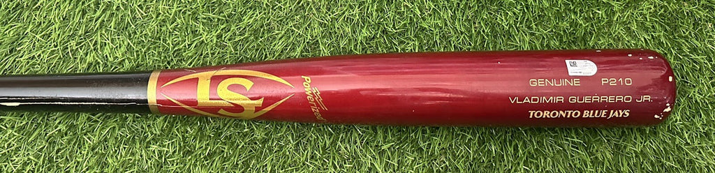 Vladimir Guerrero Jr. Toronto Blue Jays Game Used Bat MLB Auth Career HR 138