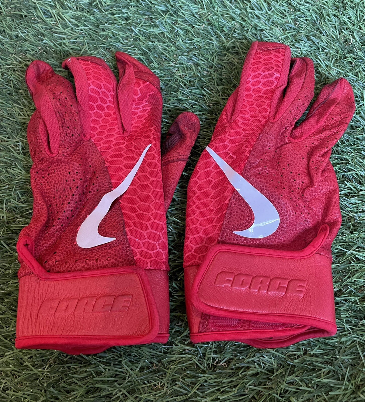 William Contreras Atlanta Braves Game Used Batting Gloves 2021 Signed LOA