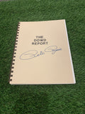 Pete Rose Cincinnati Reds *Signed Dowd Report* JSA LOA