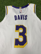 Anthony Davis Los Angeles Lakers Game Used Worn Jersey Double/Double NBA LOA