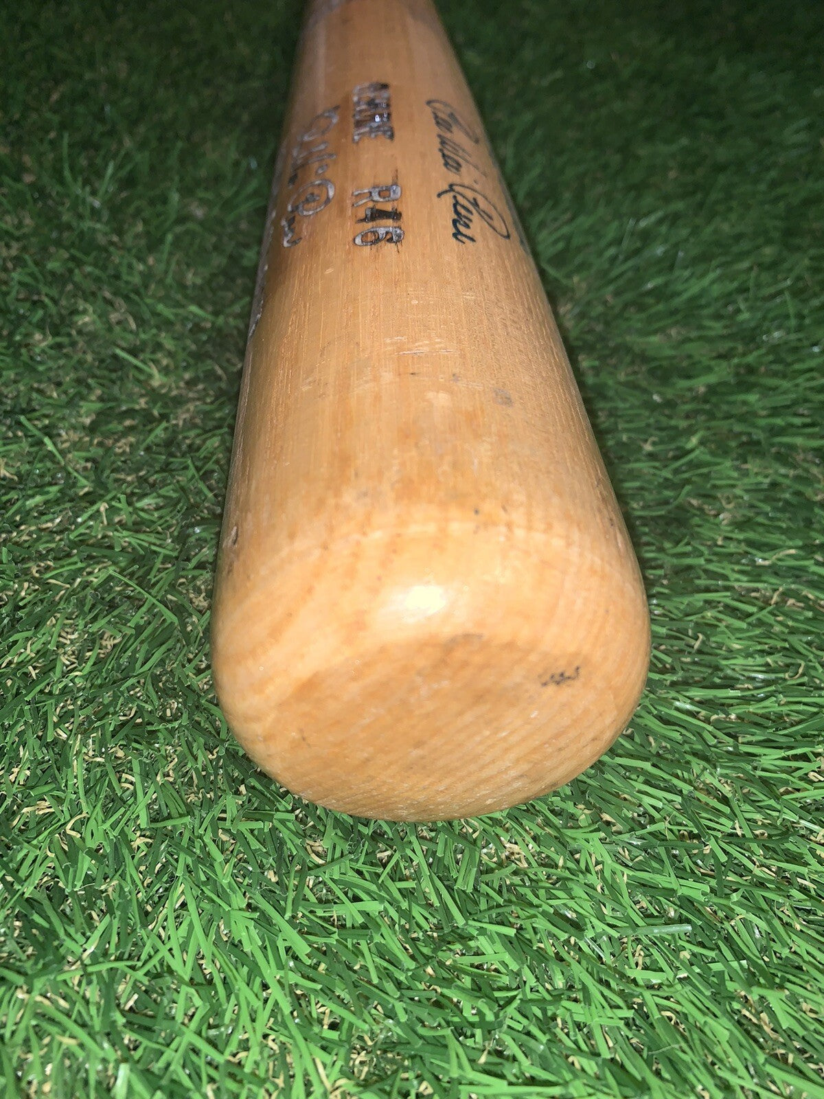 Pee Wee Reese Brooklyn Dodgers Signed Signature Model Bat JSA