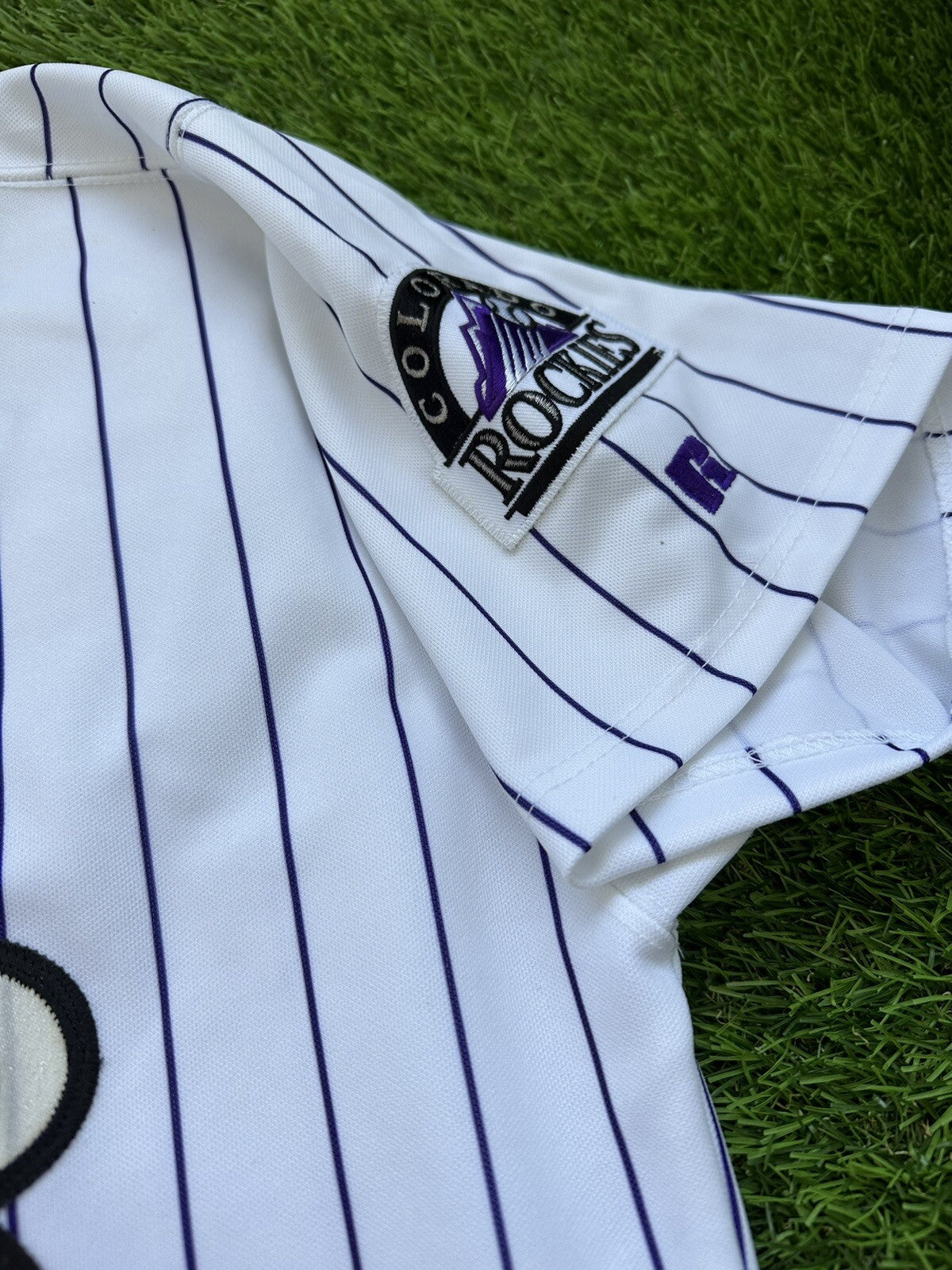 Mike Hampton Colorado Rockies Game Used Jersey 2002 Rockies LOA