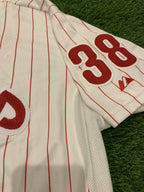 Curt Schilling Philadelphia Phillies Game Model Jersey Signed MLB Authenticated