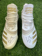 Luis Castillo Cincinnati Reds Game Used Worn Cleats 2021 Signed
