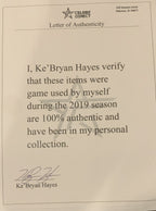 Ke’Bryan Hayes Pittsburgh Pirates Game Used Bat “Top Prospect” Hayes LOA