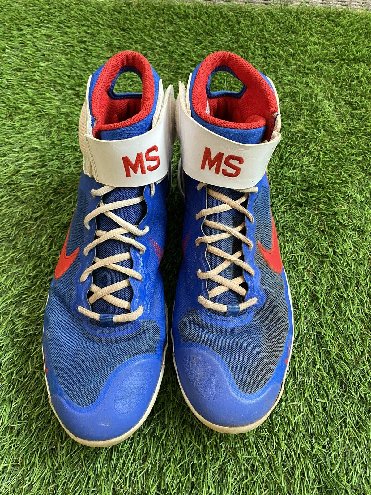 Marcus Semien Toronto Blue Jays Game Used Cleats 2021 Excellent Use