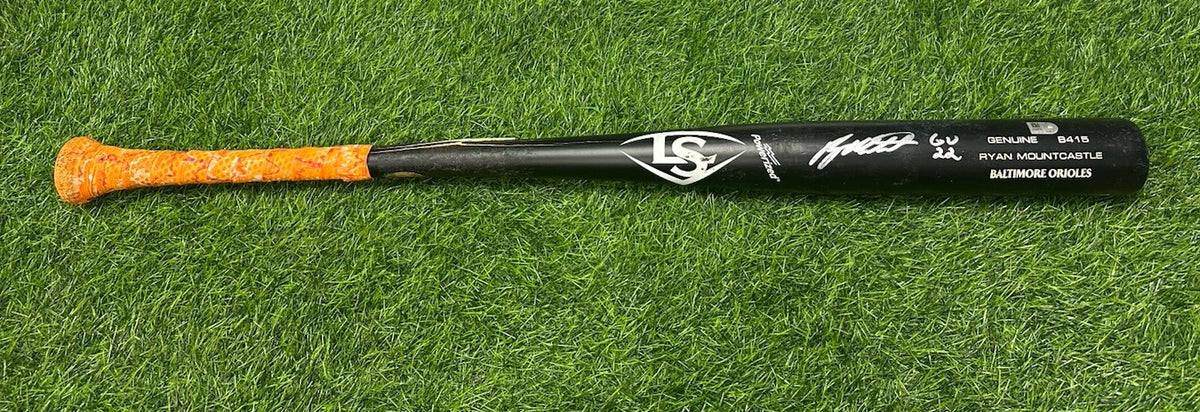 Ryan Mountcastle Baltimore Orioles Game Used Bat 2022 MLB Auth Signed LOA