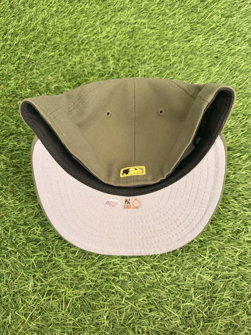 Nico Hoerner Chicago Cubs Game Used Worn Hat 2023 Armed Forces Day Auto MLB Auth