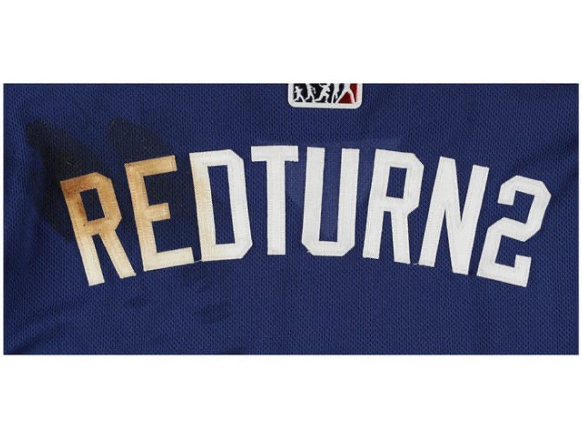 Justin Turner Game Used Worn Jersey 2017 Player’s Weekend Dodgers MLB Auth LOA